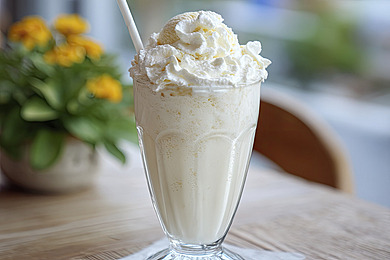 Vanilyalı Dondurmalı Milkshake